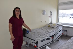 Pasak Neringos Vasiliauskienės, naujosios lovos – didelis patogumas ir pacientui, ir personalui