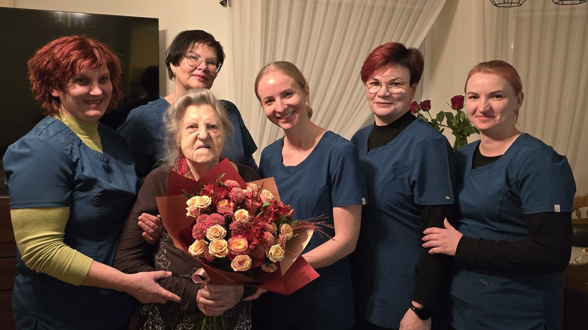 Pacientė ir Ambulatorinė slauga namuose komanda