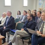 Pirmasis dienos susitikimas – su Plungės ligoninės medikais