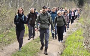 Kolektyvas nužygiavo daugiau nei 15 kilometrų