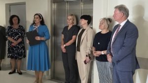 Parodą pristatė Raimonda Bieliauskienė (antra iš kairės)