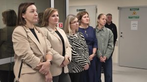 Parodos pristatyme dalyvavo ir Savivaldybės darbuotojai